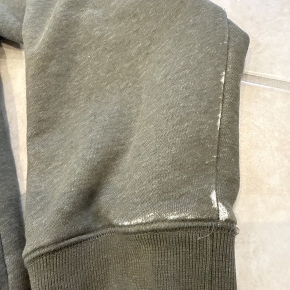 LL Bean Green Shacket Jacket Coat‎ Flannel Lined Full Zip Traditional Fit Sz L - Picture 6 of 10